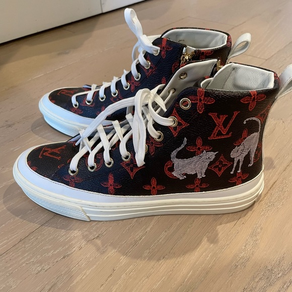 LV x Grace coddington limited collection, stellar sneaker. Size 37 - Picture 5 of 6